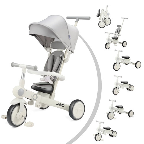 Baby tricycle 1 foldable - 7-in-1,