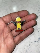 Ryno Glass Gun Duck Hatpin 