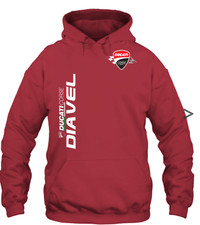 FELPA SWEATSHIRT DUCATI DIAVEL CARBON BIKER MOTORCYCLES DESMO DUCATISTA