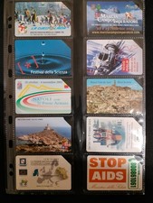 schede telefoniche italiane in euro a tiratura limitata tutte differenti 