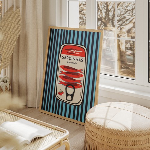 Poster sardine portoghesi - poster,