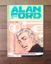 ALAN FORD N°3 ANNO 1969 "OPERAZIONE FRANKESTEIN" ORGINALE BUONO/OTTIMO