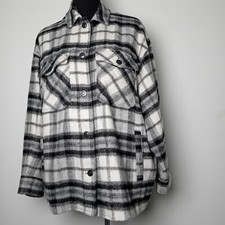 Zara donna nero bianco quadri