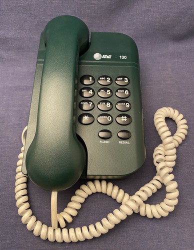 Telefono desktop vintage - , verde