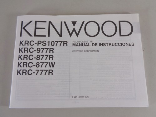 Manuale istruzioni kenwood - manuale,