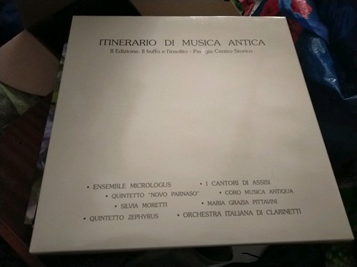 Itinerario musica antica - itinerario,