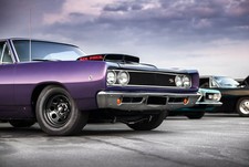 Targa in latta 1968 DODGE