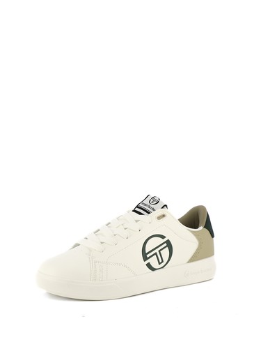 Sneakers stringate uomo bianco