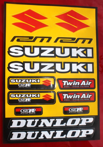 Suzuki set adesivi moto racing - suzuki,