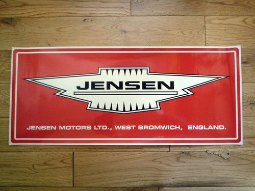 Jensen insegna garage officina - jensen,