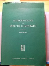 Rodolfo sacco INTRODUZIONE AL DIRITTO INTERNAZIONALE 4° ED. (GIAPPICHELLI)