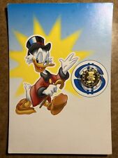 Numero Uno Zio Paperone Token Gettone con Bagno In Oro In Blister EDITALIA