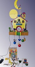 Orologio pendolo cucù Disney De Agostini completo95% semiWorking valore+800€-XXX