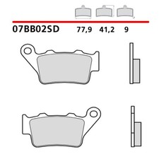 COPPIA PASTIGLIE FRENO