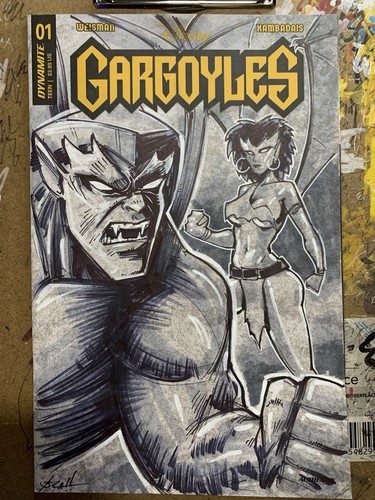 Gargoyles variante copertina - gargoyles, 1