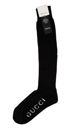 Calze gucci nuove lana logo - calze, g
