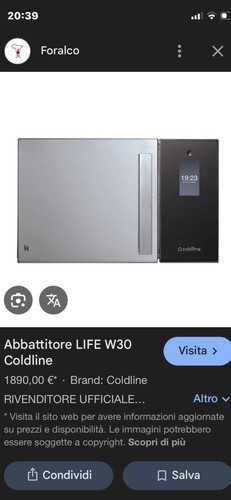 Abbattitore temperatura - abbattitore, di