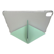 Custodia iPad Air 13 pieghevole a Y verde supporto pieghevole trasparente (280,6 x 214,9) mm