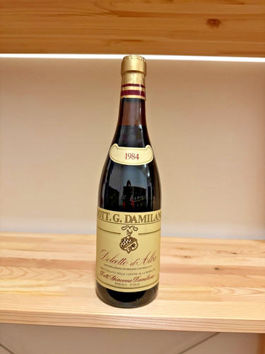 Bottiglia vino dolcetto - bottiglia, di