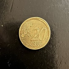 Moneta 20 centesimi 2002 Ita