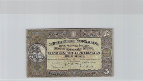 Suisse franchi 1949 n - franchi, n°