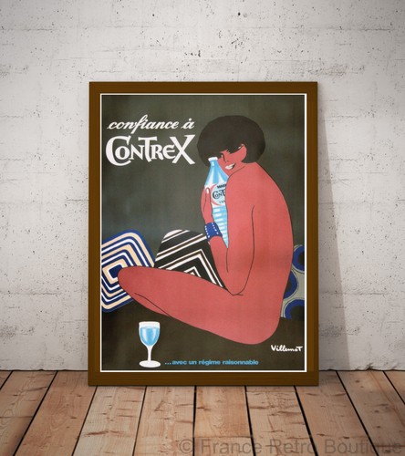 Poster affiche contrex - poster-affiche,