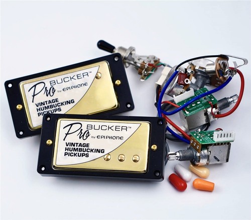 Pickup humbucker gold alnico - ,