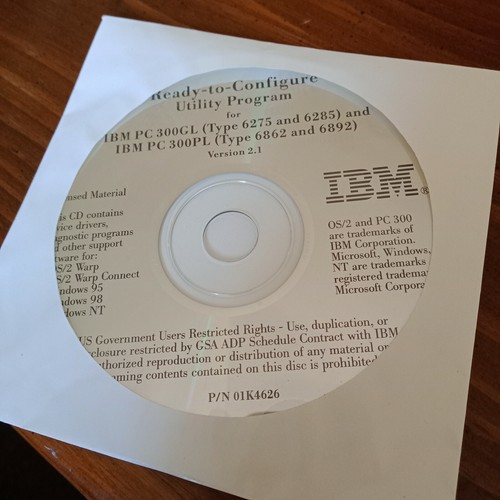 Ibm utility program - per, pc