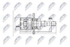 Kit giunti albero motore