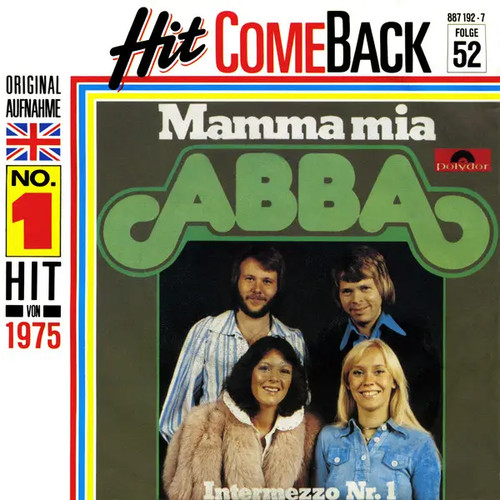 Abba mamma mia pollici vinyl - abba,