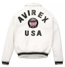 Giubbotto uomo Avirex bianco