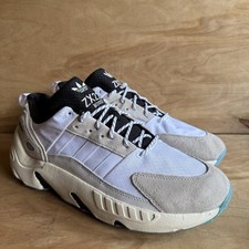 Adidas ZX 22 Boost Sneakers Uomo Taglia 13 Cristallo Bianco Blu Causale GV8039