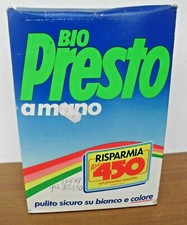 SCATOLA DETERSIVO BIO PRESTO