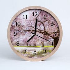 Orologio da Parete Tondo Legno