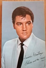ELVIS PRESLEY-CARTOLINA