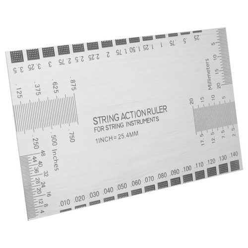 String azione righello - string,