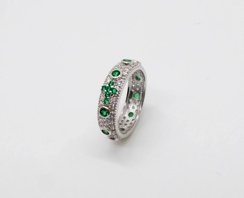 Anello rosario con - anello, zirconi
