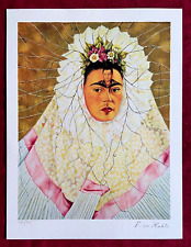 Frida Kahlo Litografia COA