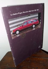 Brochure LE STATION-WAGON MERCEDES DELLA SERIE 200-300,1991[W124,250 TD;300 TD
