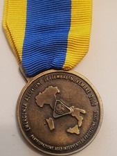 medaglia benemeriti protezione civile emergenza alluvione settembre novembr 2000