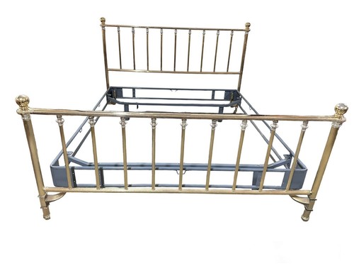 Letto matrimoniale ottone - matrimoniale,