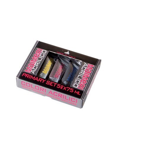 Set colori acrilici primari