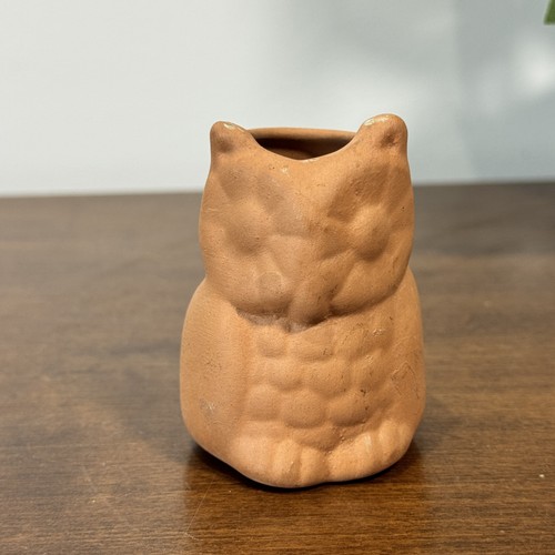 Piccolo vaso gufo - , in