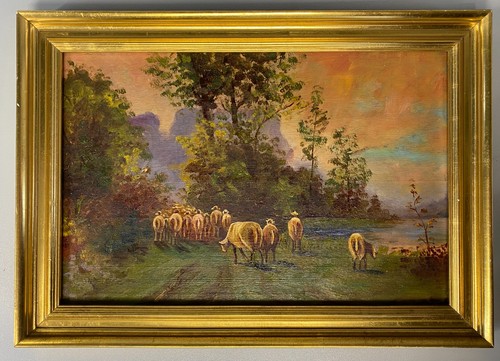 Antico quadro olio tavoletta - olio,