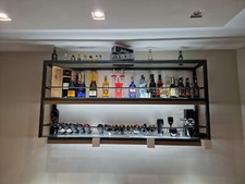 Scaffale portabottiglie vino da parete