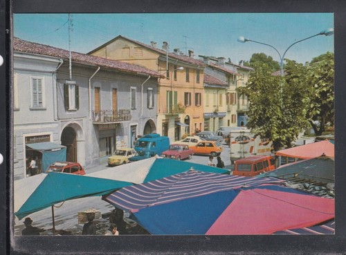 Cartolina inzago piazza - cartolina,