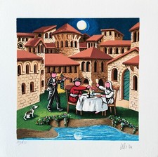 ULISSE 34x34 serigrafia su