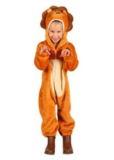Costume leone leone peluche