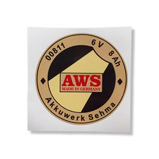 Adesivo AWS 55mm * Batteria