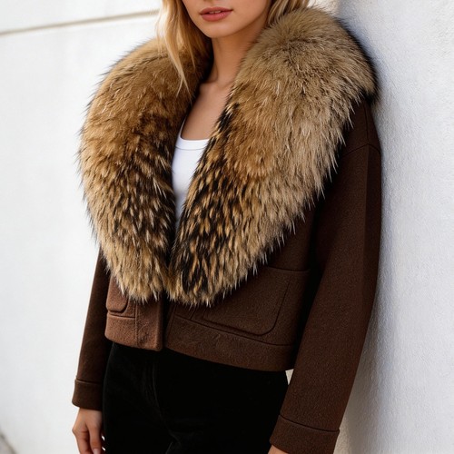 Cappotto corto donna